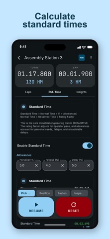 Timestudy Stopwatch Screenshot 3 of 6