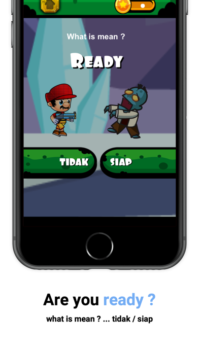 Zombie Vocabulary Indonesia Screenshot