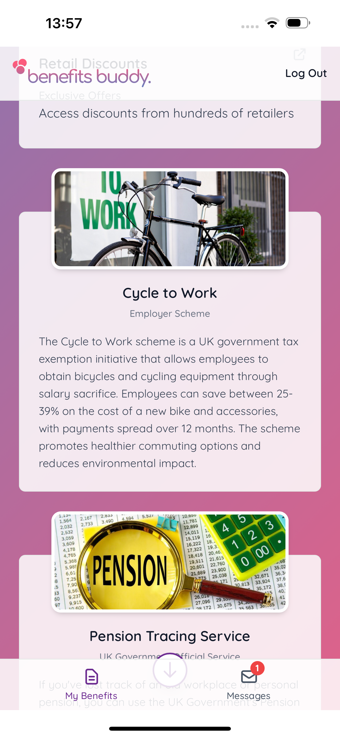 Benefits Buddy screenshot 5