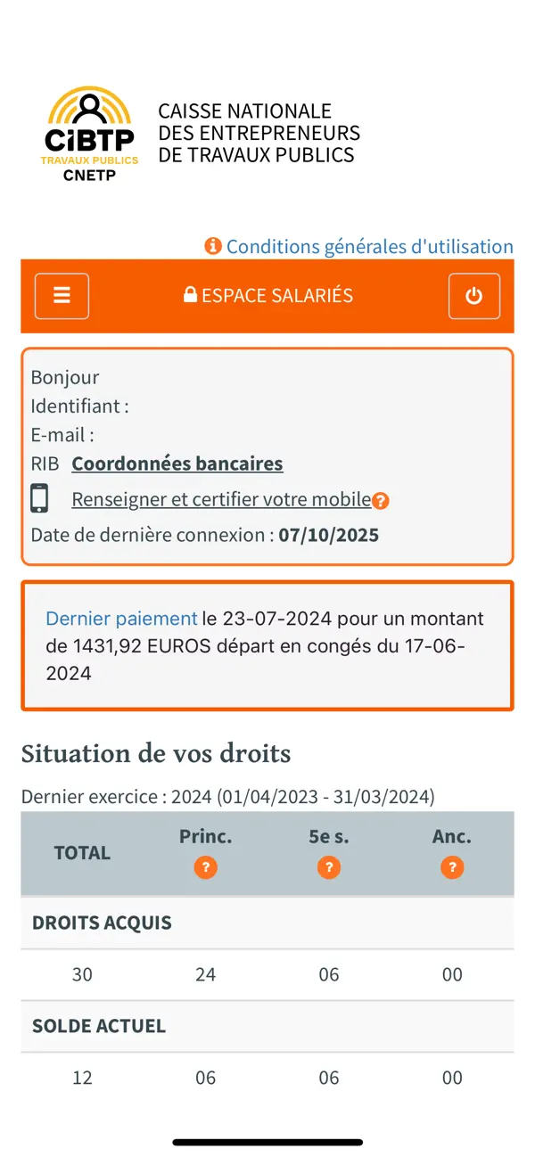Screenshot #2 pour CNETP Salarié