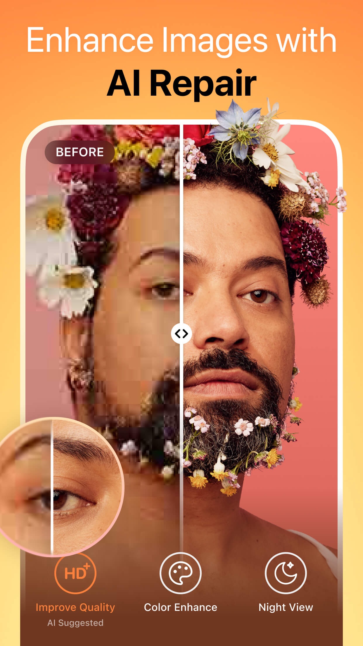 AirBrush: Face & Hair Editor screenshot 4