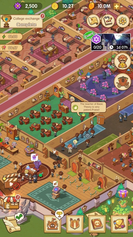 Idle Magic Academy screenshot 1