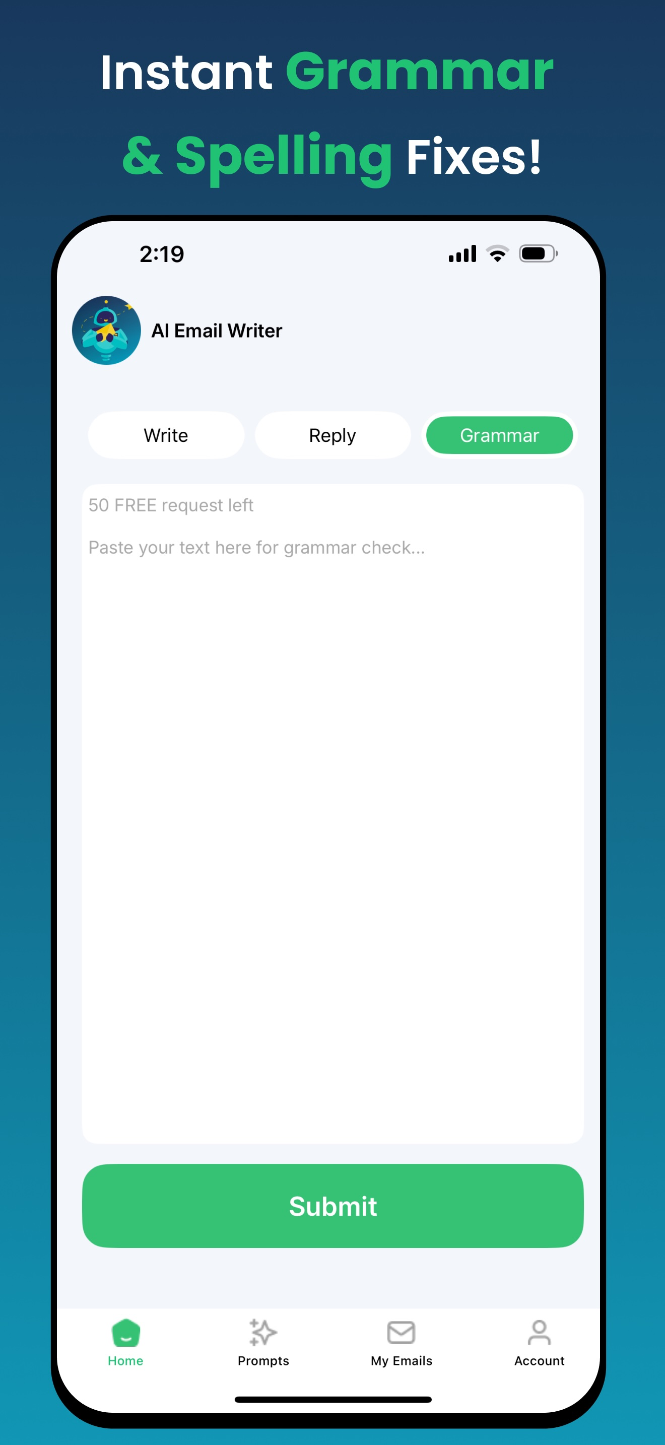 Email Writer : AI Email Writer