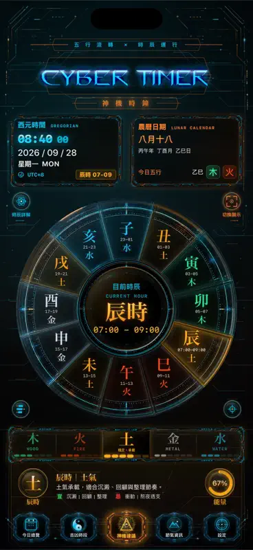 Cyber Timer screenshot 1 of 5