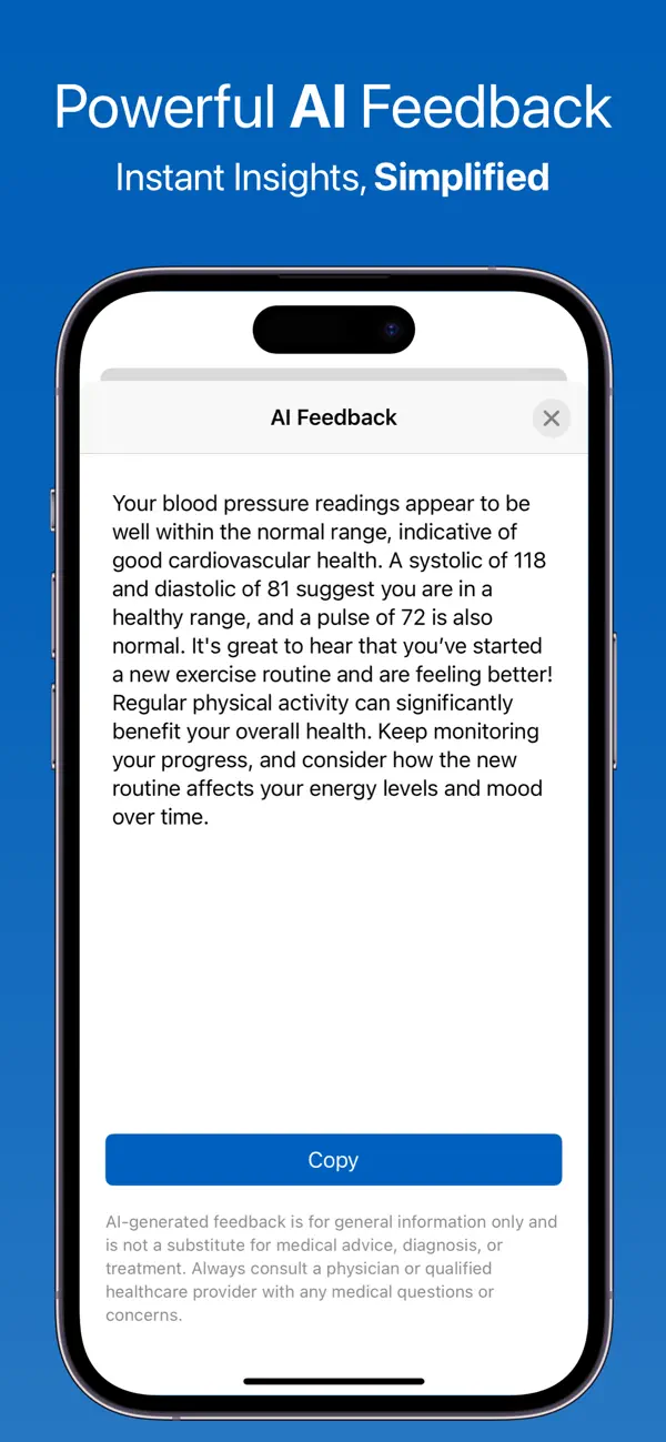 Screenshot #3 pour Tension Artérielle Feeltracker