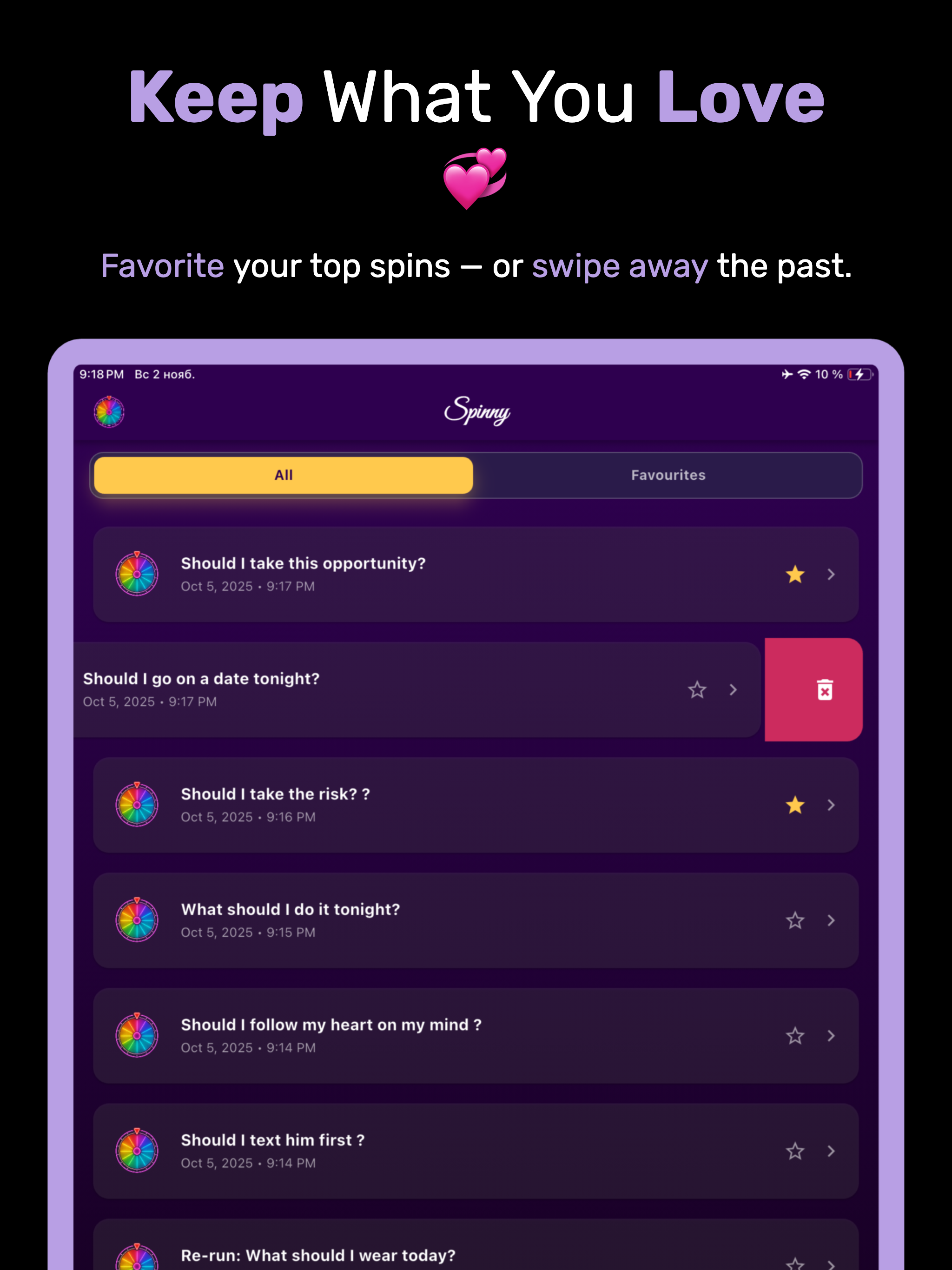 Spinny - Fun Decision Maker screenshot 16
