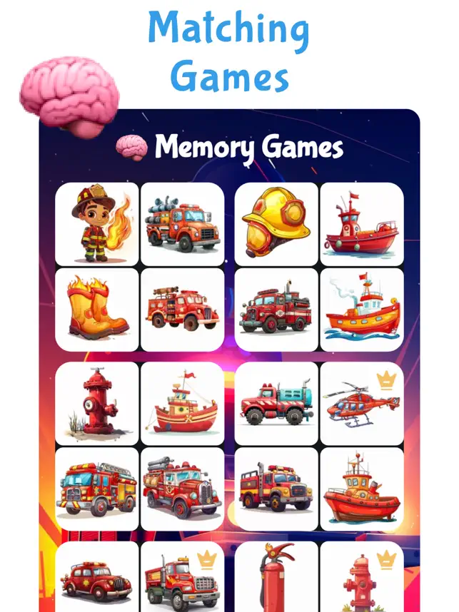 Firefighter & Fire Truck Games4+_4