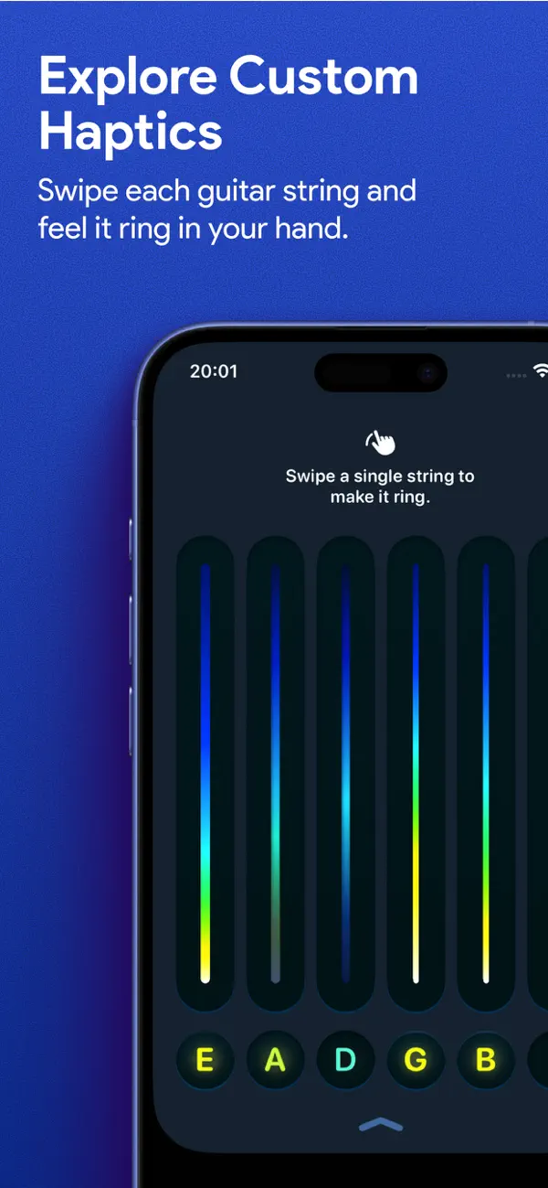 #1. Haptic Strings (iOS) di: Thuy Gia Nguyen