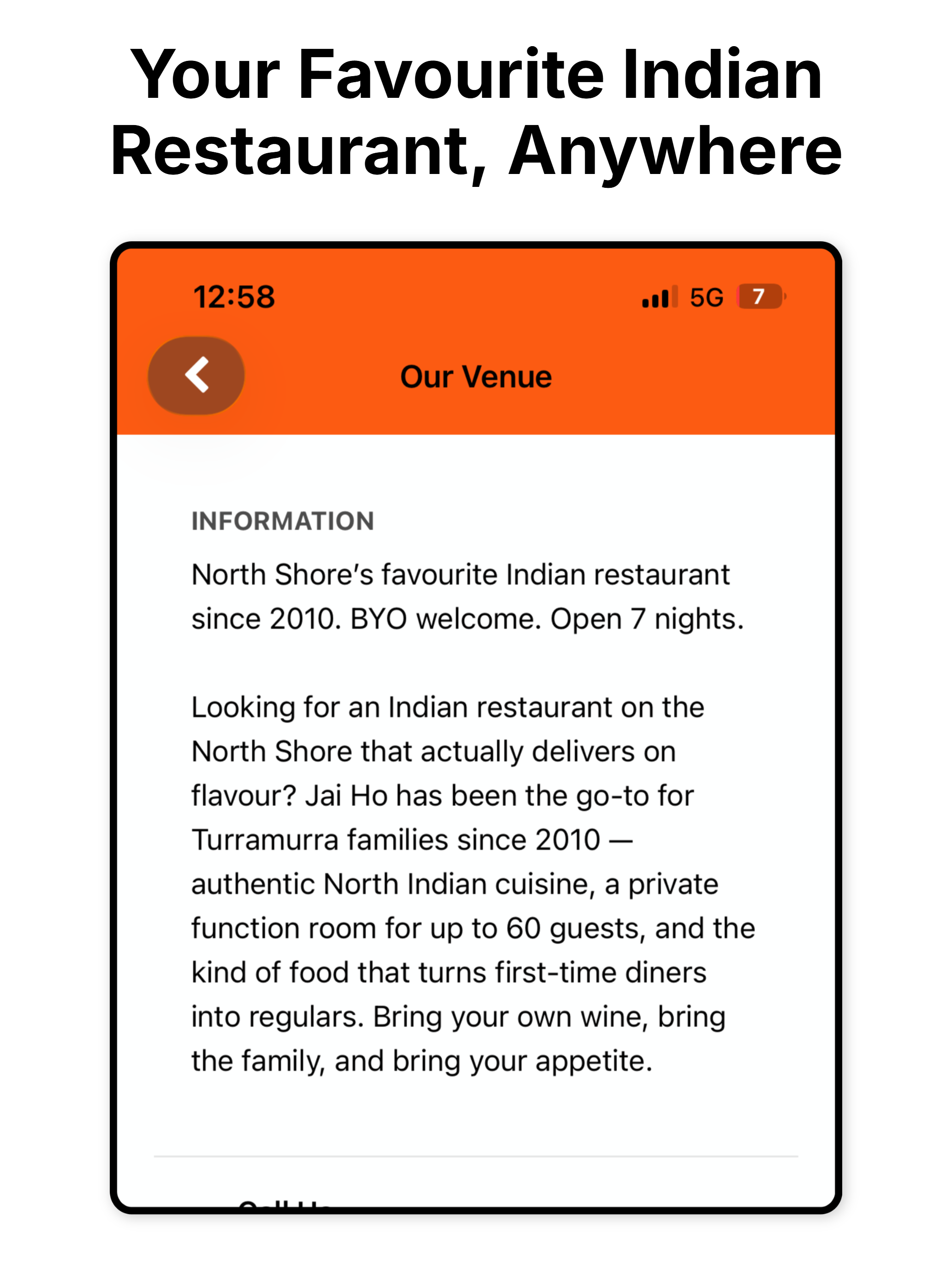 Jai Ho Indian Restaurant screenshot 9