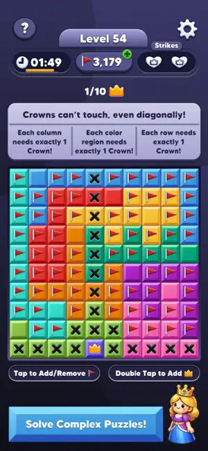 Queens Blast: Royal Puzzle screenshot 3