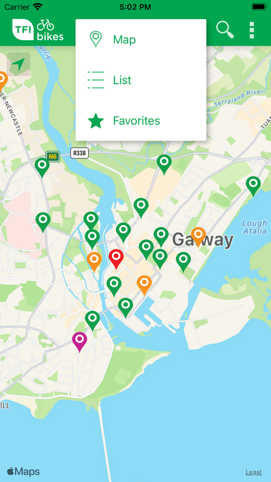 #3. bikeshare.ie (iOS) Podle: Telfourth Ltd.