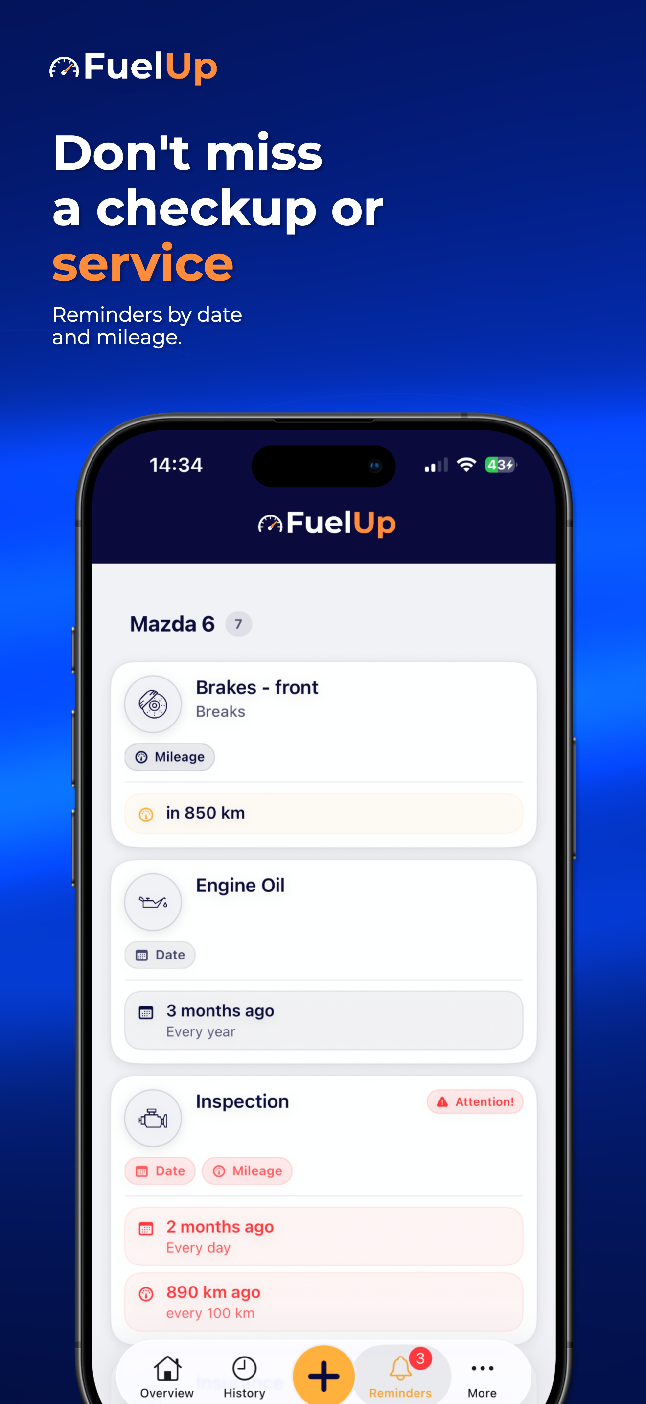 FuelUp – Fuel & Car Costs screenshot 4