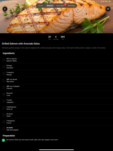 App screenshot