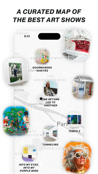 CUR8 — Art shows around you Screenshot