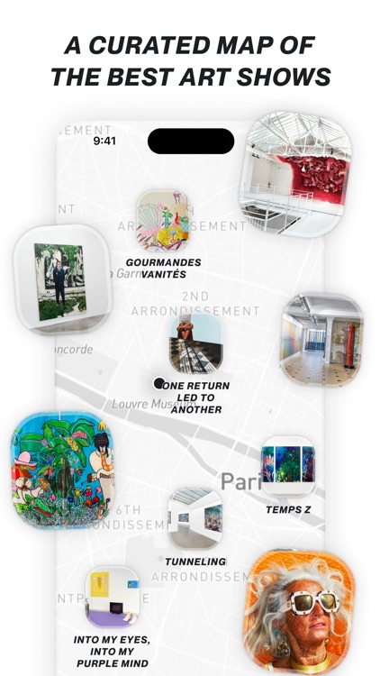 CUR8 — Art shows around you