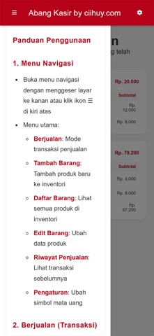 Abang Kasir Ciihuy screenshot