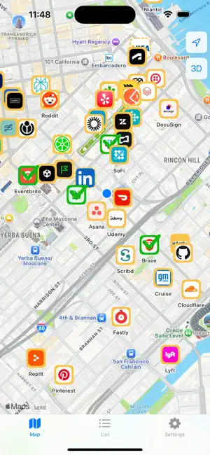 TechMap screenshot 1
