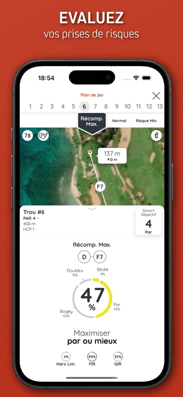 Screenshot #3 pour Golf GPS - Hello Birdie