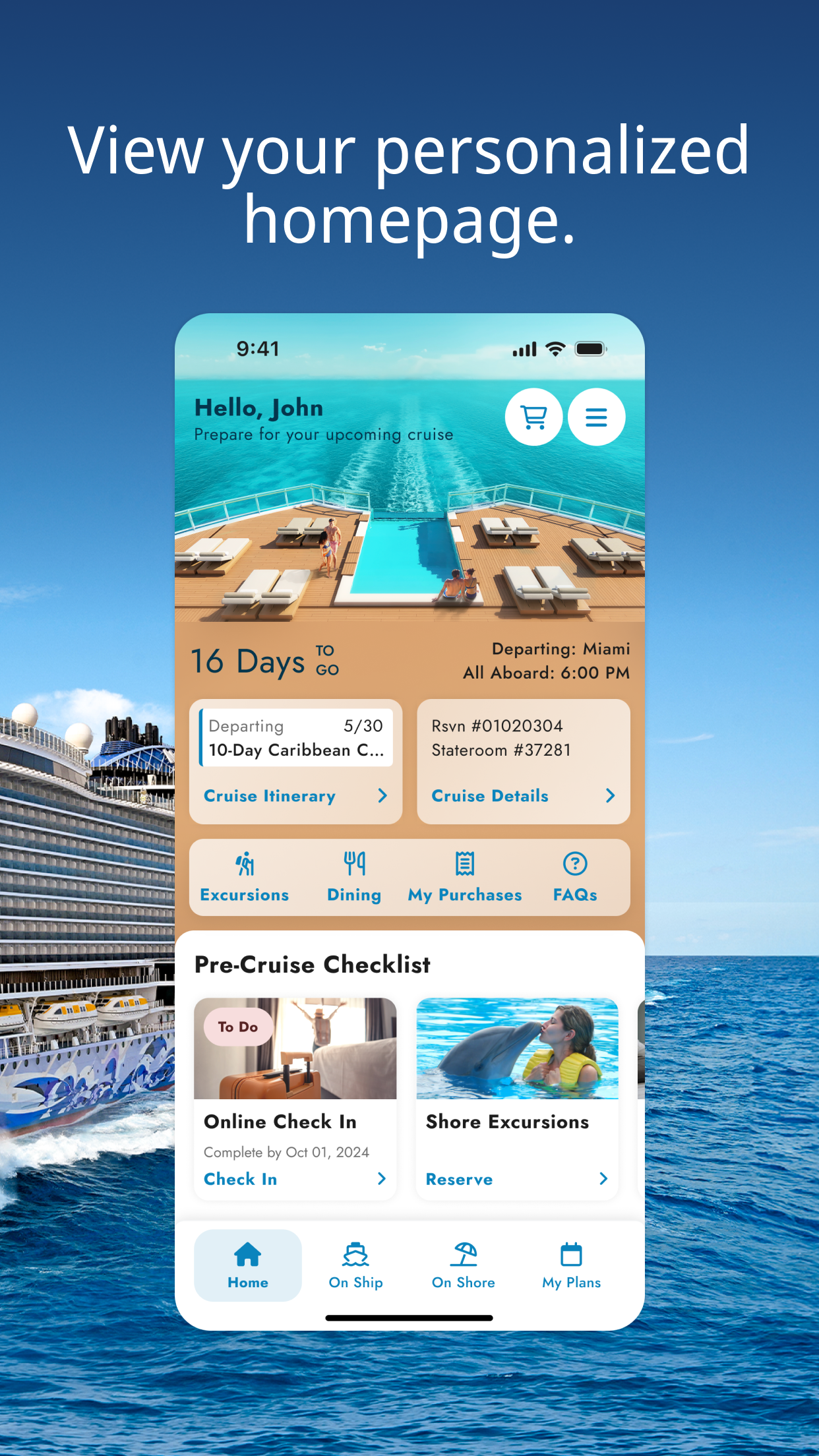 Norwegian Cruise Line screenshot 2