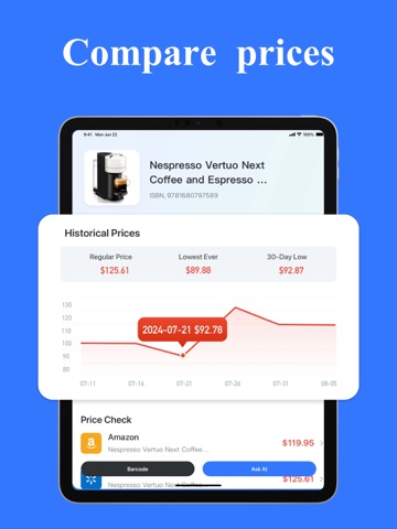 ScanWallet: QR Code Reader iPad screenshot