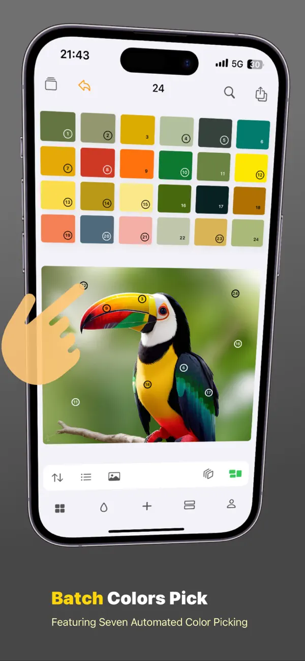 Screenshot #3 pour ColorMax - Aesthetic Palettes