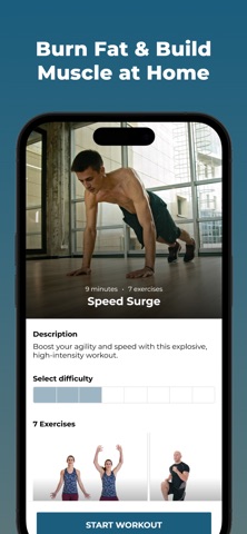 Beast Mode - HIIT for Men iPhone screenshot