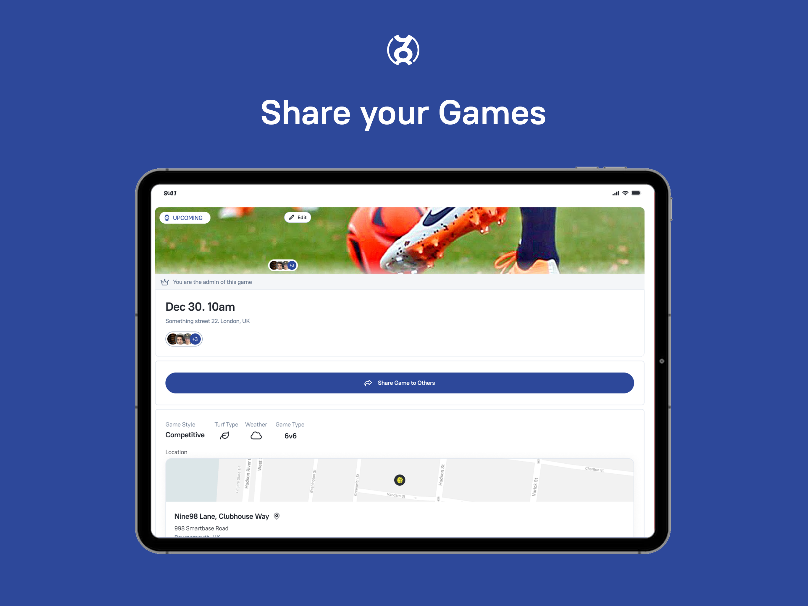 Nine98 - The Footballers App