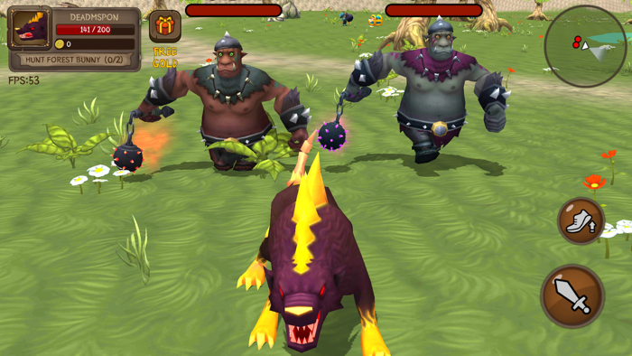 Wolf Survival Simulator