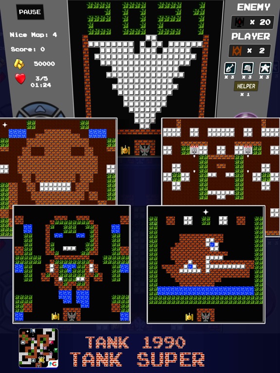 Screenshot #6 pour Tank 1990: Battle City 90s