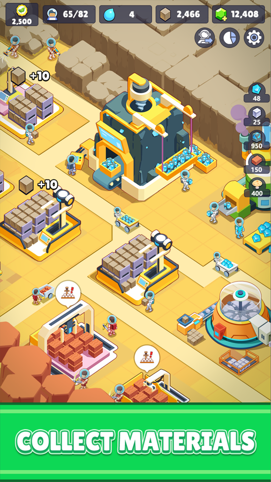#2. Mars Survival: idle game (iOS) Podle: Oneorwa Technology Co.,Ltd.