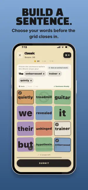 Writer's Block! Word Game screenshot 1