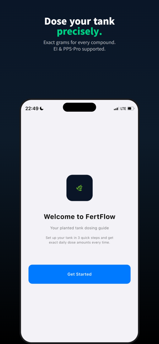FertFlow: Planted Tank Dosing Screenshot 1 of 3