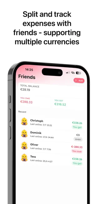 Eggspence screenshot 1