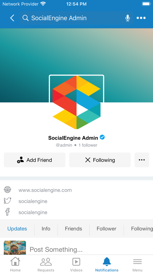#7. SocialEngine Mobile App by SNS (iOS) 게시자: AHEAD WEBSOFT TECHNOLOGIES PRIVATE LIMITED