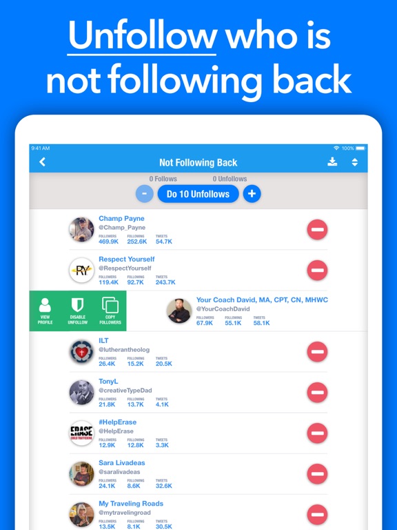 Screenshot #6 pour Still Followers for X Twitter