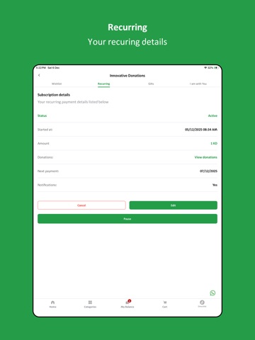 Direct Aid - العون المباشر iPad screenshot
