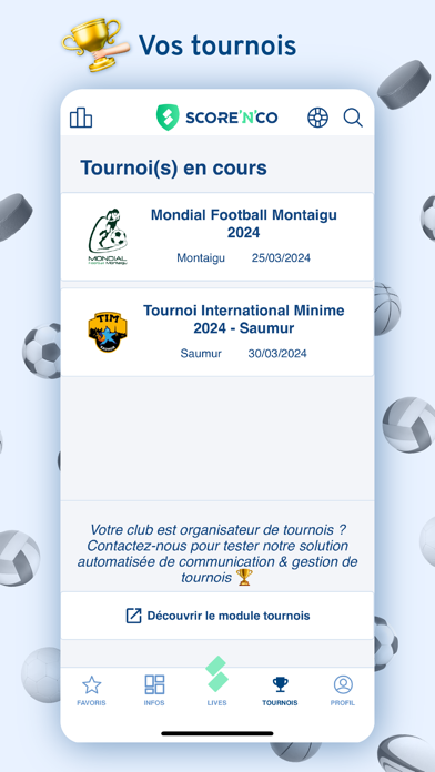 Score'n'co - Sport en direct