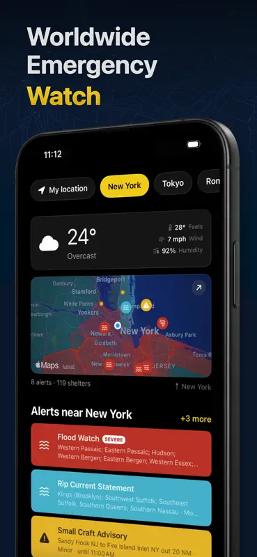 Ward: Bunkers & Prep Alerts screenshot 1 of 9