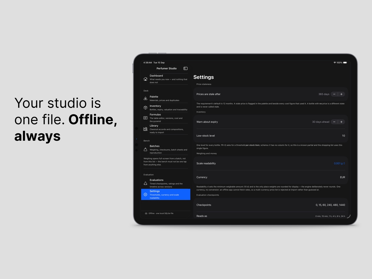 Screenshot 9 of Perfumer Studio: Formula Lab