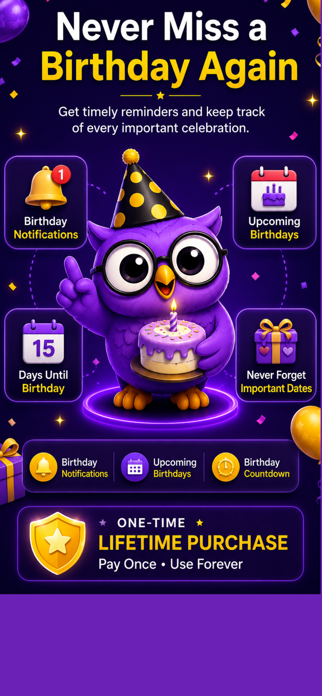 Birthday Owl Screenshot 2 of 3