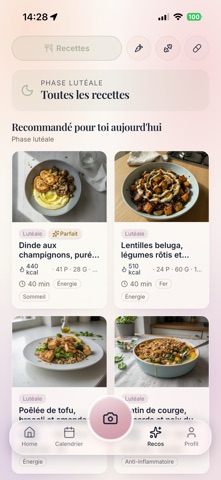 Luneva : Cycle & Nutrition Screenshot 3 of 7