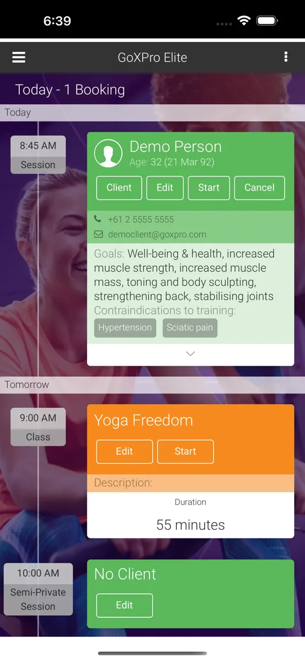 Screenshot #2 pour Fitness First ME