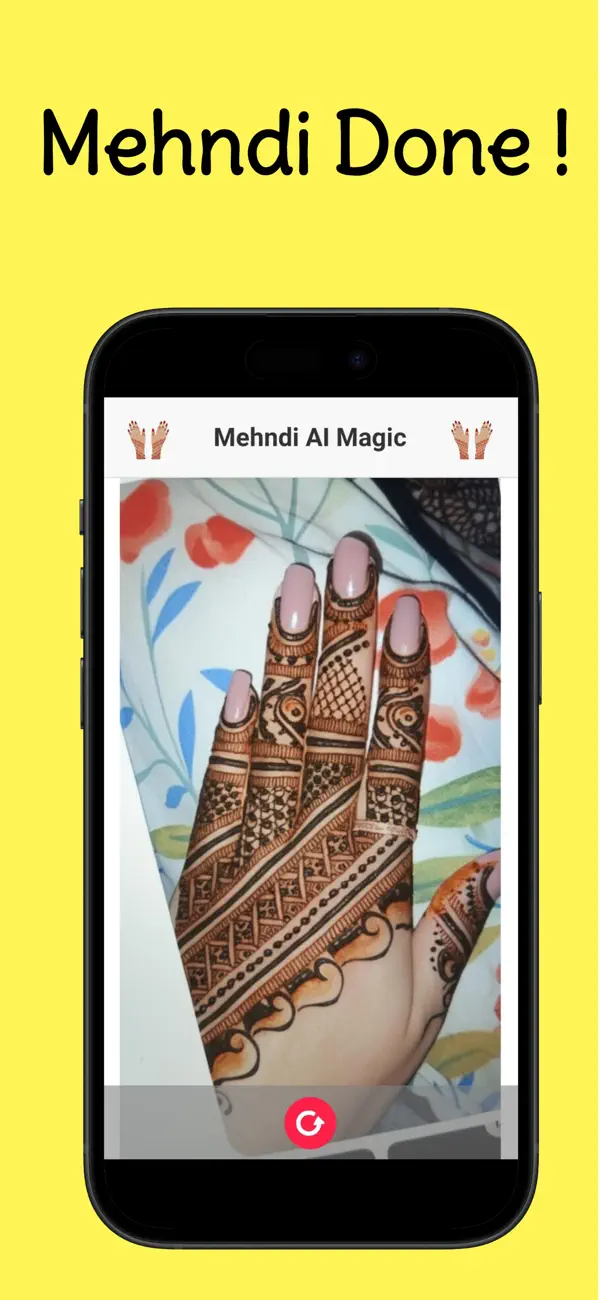 Screenshot #3 pour Mehndi AI Magic - Henna Art