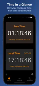 Zulu Time screenshot #1 for iPhone