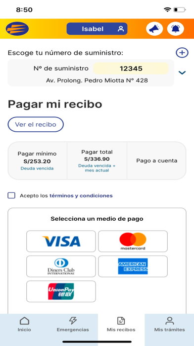 Luz del Sur Screenshot
