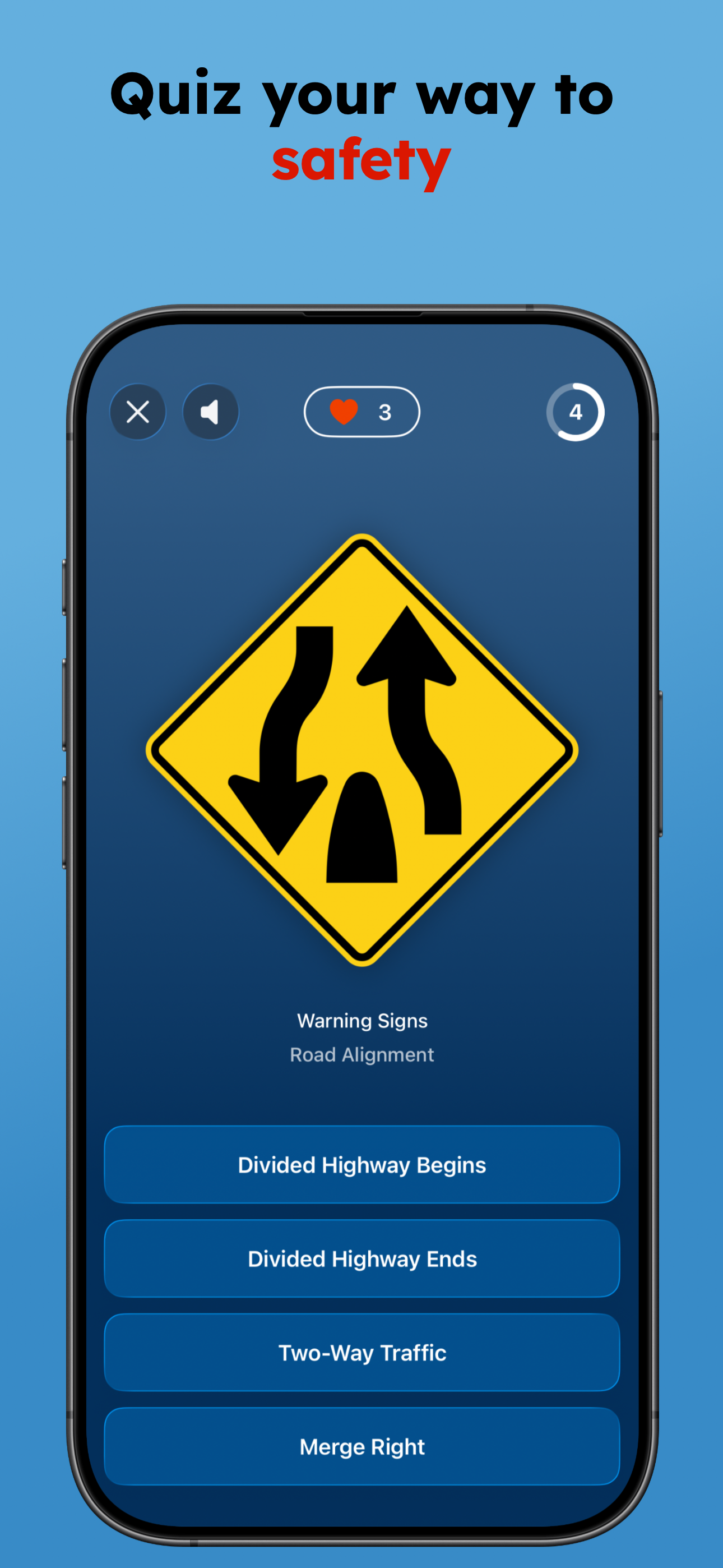 Traffic Sign Quiz screenshot 3