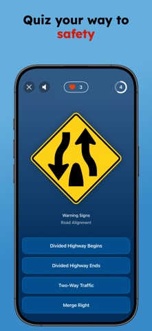 Traffic Sign Quiz app screenshot 3
