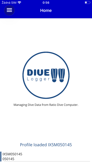 Ratio Divelogger screenshot