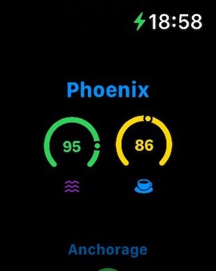 Apple Watch screenshot