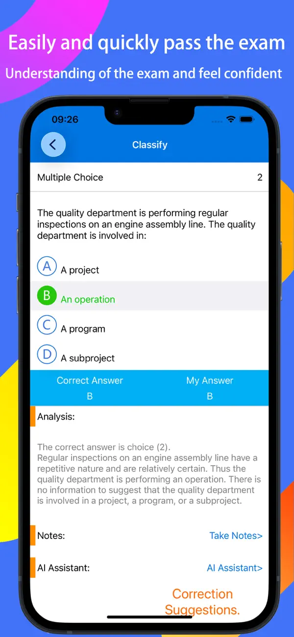 Screenshot #3 pour PMP Exam Expert